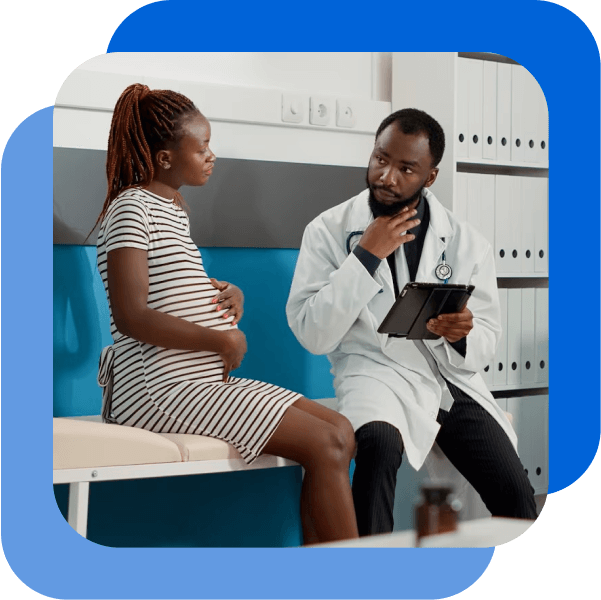 doctor-pregnant-woman